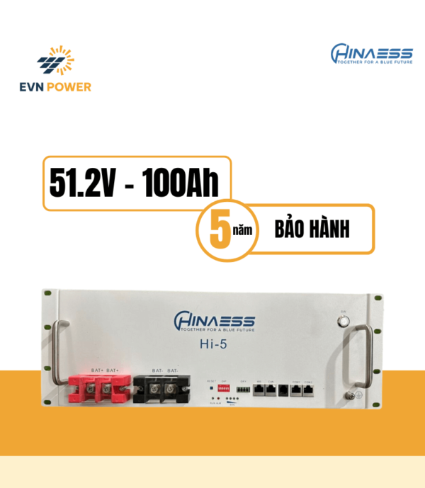 Pin lưu trữ HinaESS 51.2V-100Ah