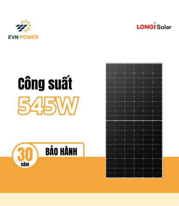 Tấm pin Longi 545W