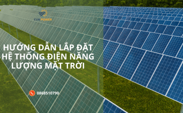 lắp đặt hệ thống điện mặt trời