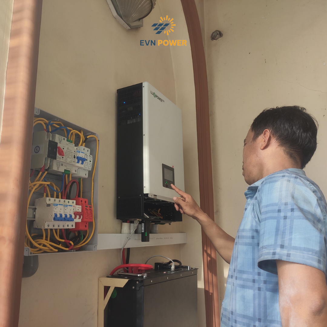 lắp đặt điện mặt trời