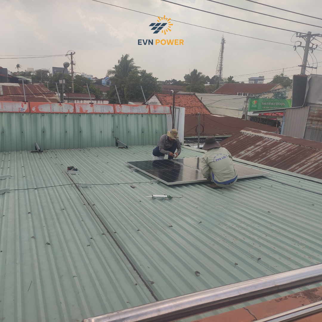 lắp đặt điện mặt trời