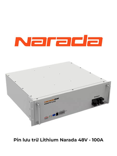 Pin lưu trữ Narada 48V - 100A