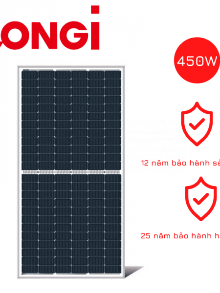 TẤM PIN NLMT LONGI 450