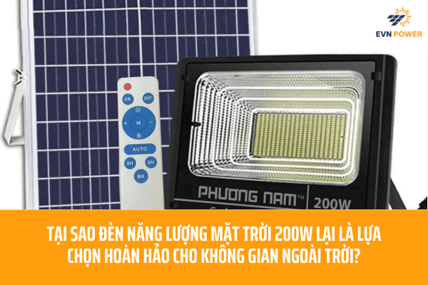 đèn năng lượng mặt trời 200w