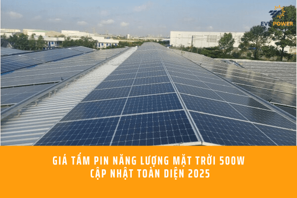 giá tấm pin năng lượng mặt trời 500w